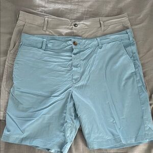 2 pair of Izod saltwater midweight shorts, size 40
